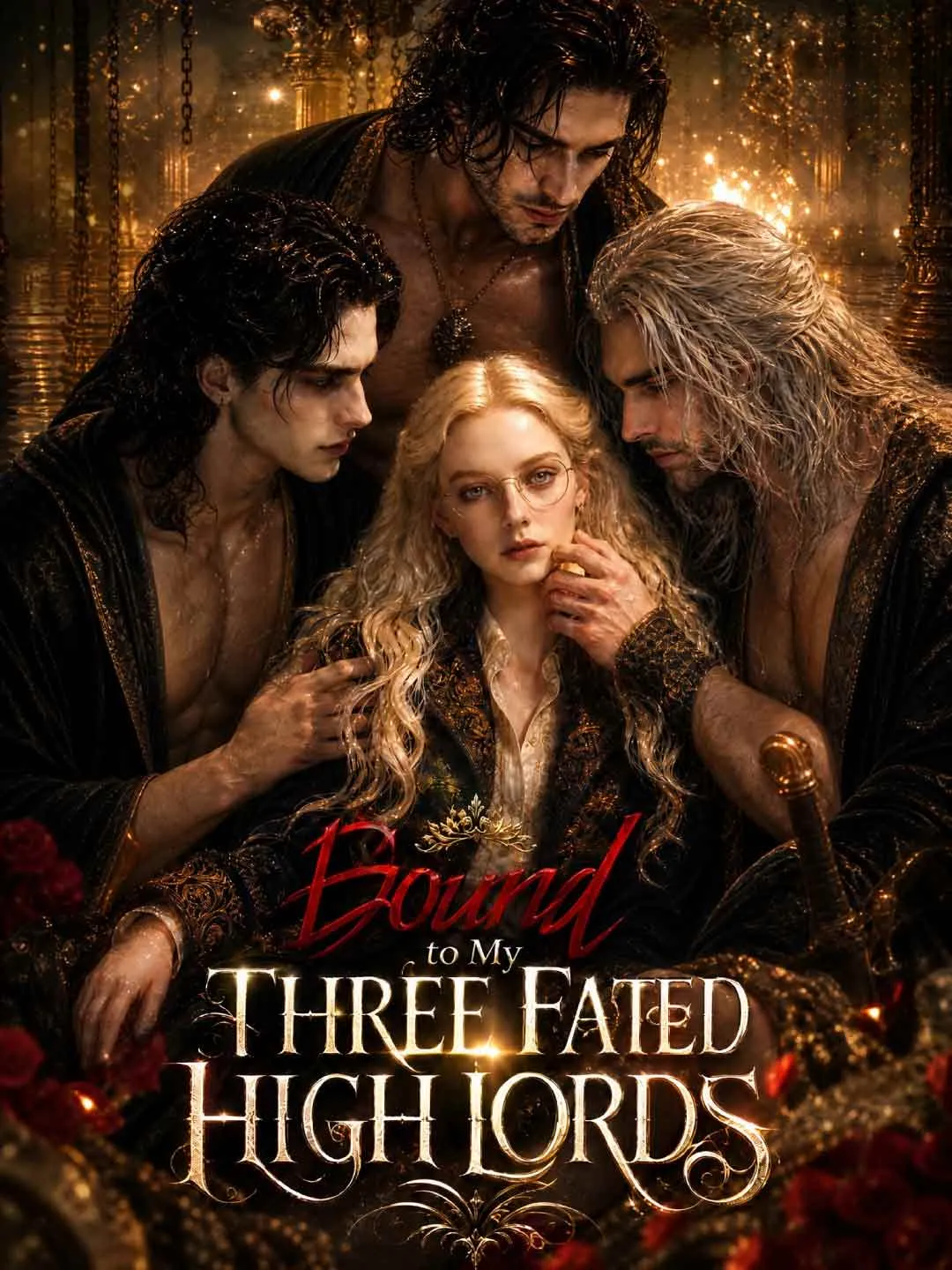 Watch Bound to My Three Fated High Lords All Episodes Free Bound to My Three Fated High Lords (31 Episodes) - Official Drama Poster
