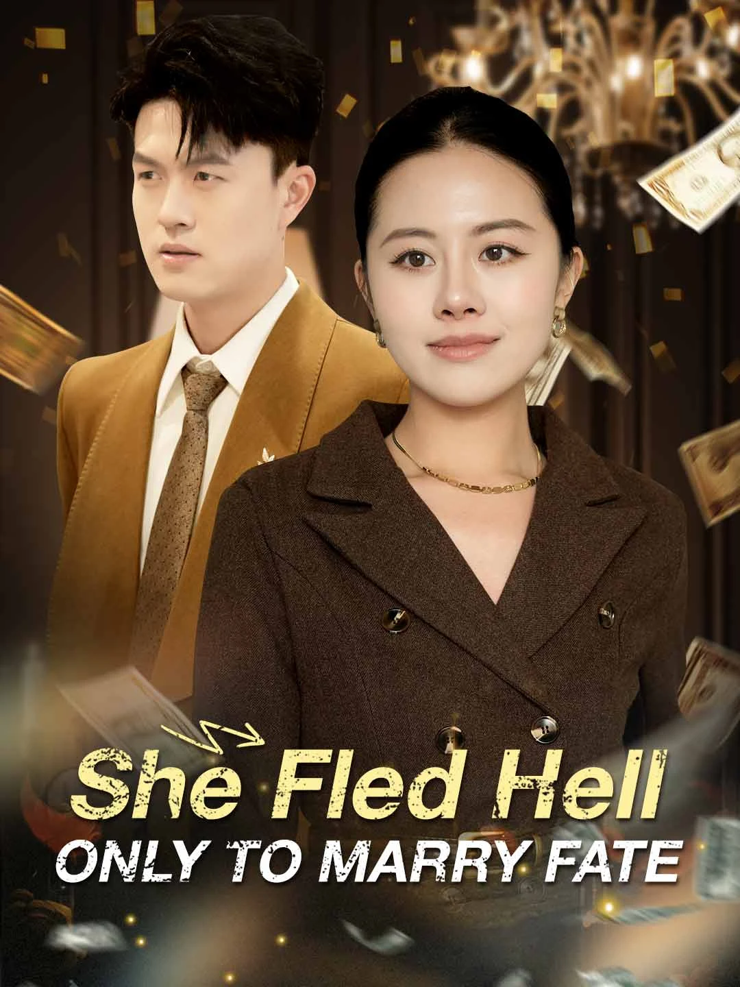 Watch She Fled Hell Only to Marry Fate All Episodes Free She Fled Hell Only to Marry Fate (50 Episodes) - Official Drama Poster