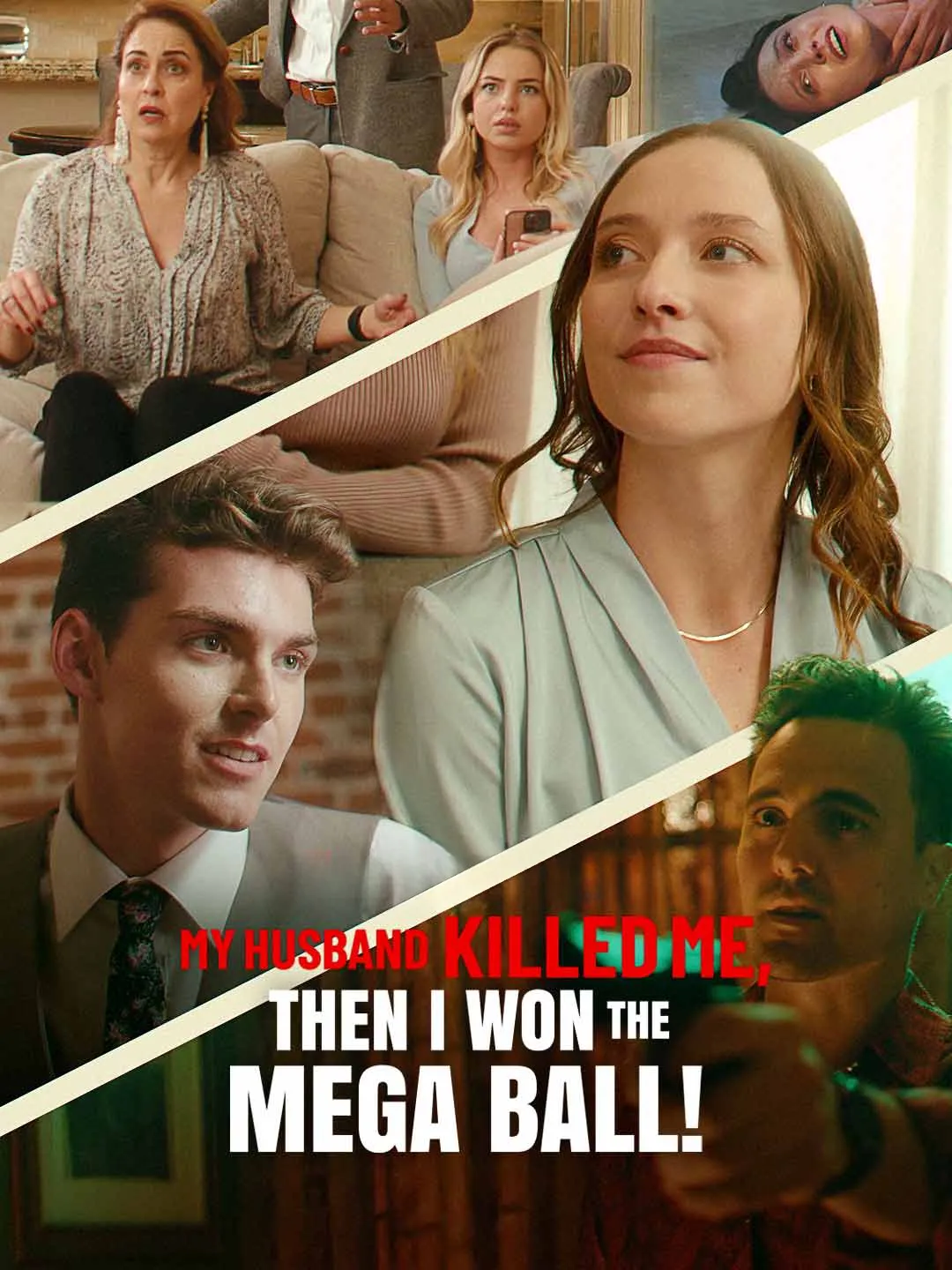 Watch My Husband Killed Me, then I Won the Mega Ball! All Episodes Free My Husband Killed Me, then I Won the Mega Ball! (53 Episodes) - Official Drama Poster