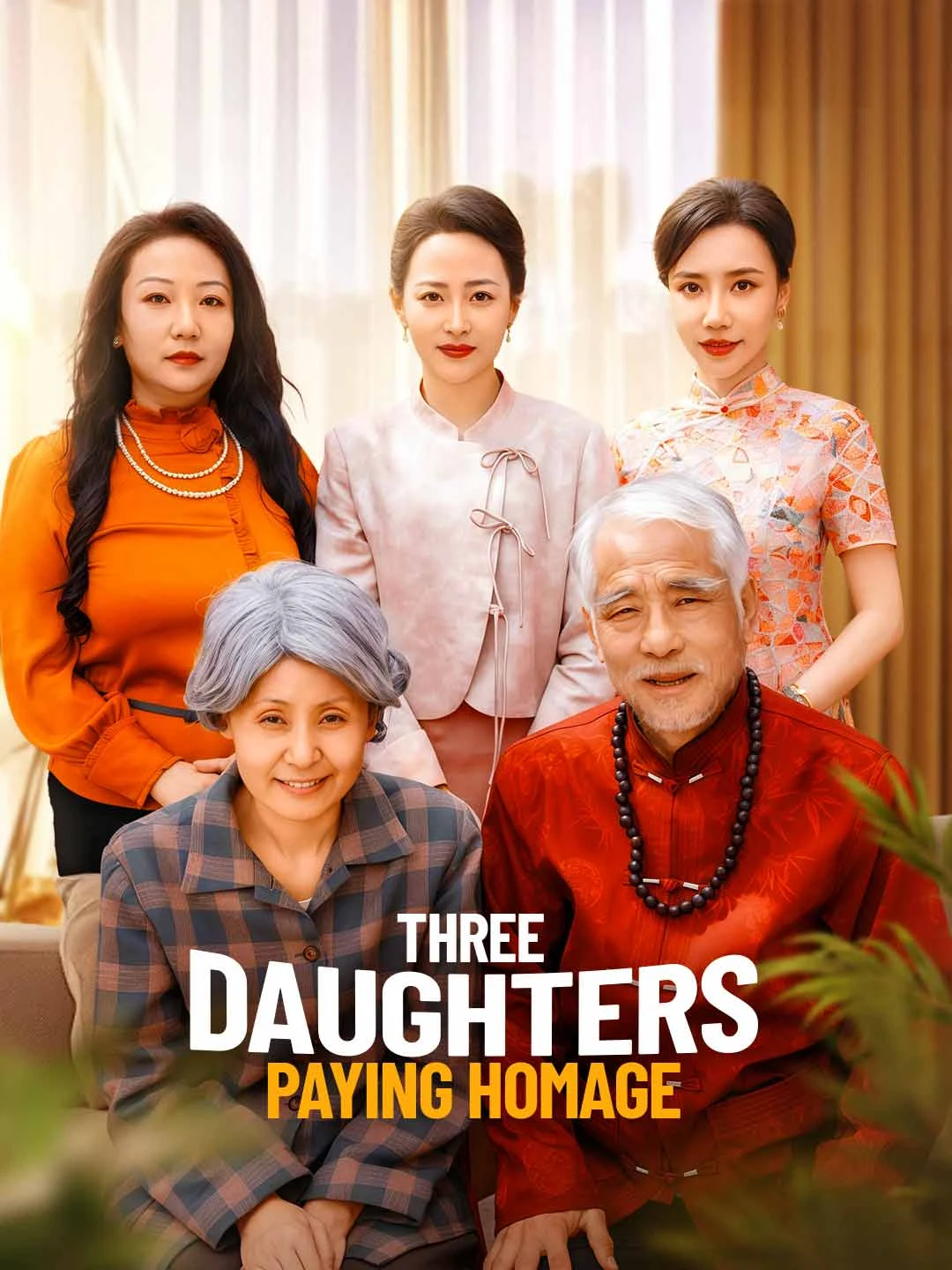 Watch Three Daughters Paying Homage All Episodes Free Three Daughters Paying Homage (43 Episodes) - Official Drama Poster