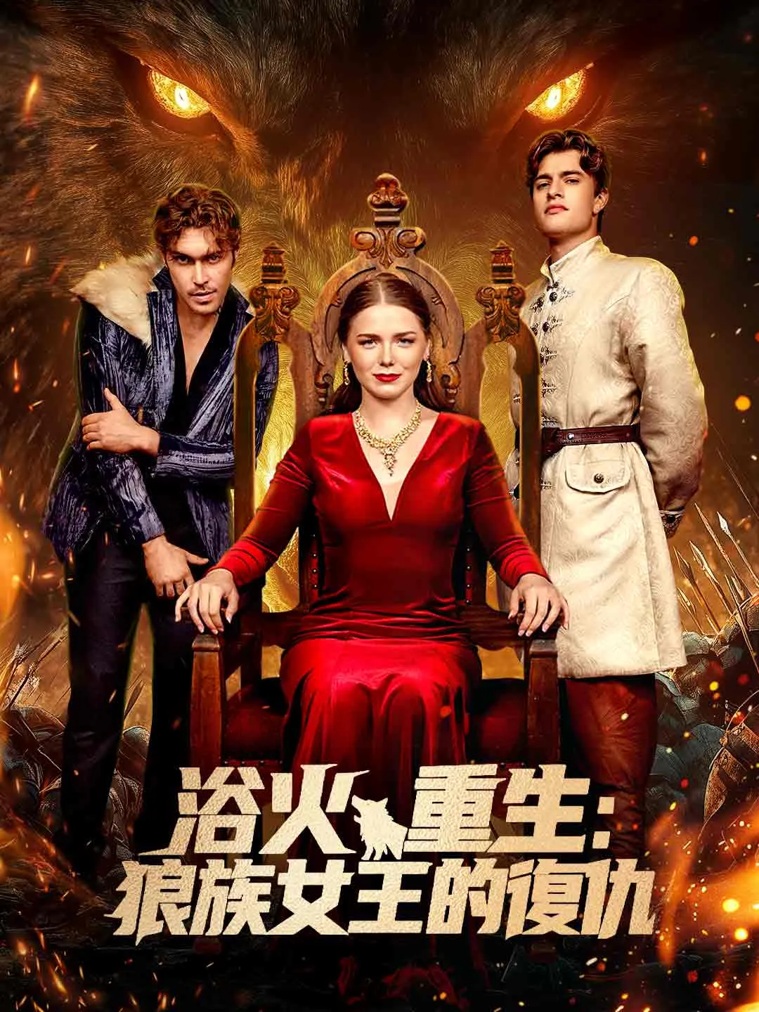 Watch Reborn from Ashes: The Wolf Queen's Revenge All Episodes Free Reborn from Ashes: The Wolf Queen's Revenge (75 Episodes) - Official Drama Poster
