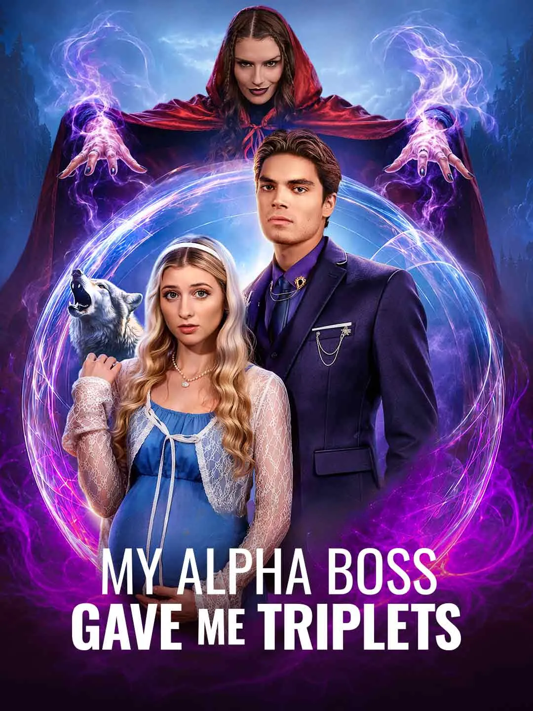 Watch My Alpha Boss Gave Me Triplets All Episodes Free My Alpha Boss Gave Me Triplets (84 Episodes) - Official Drama Poster