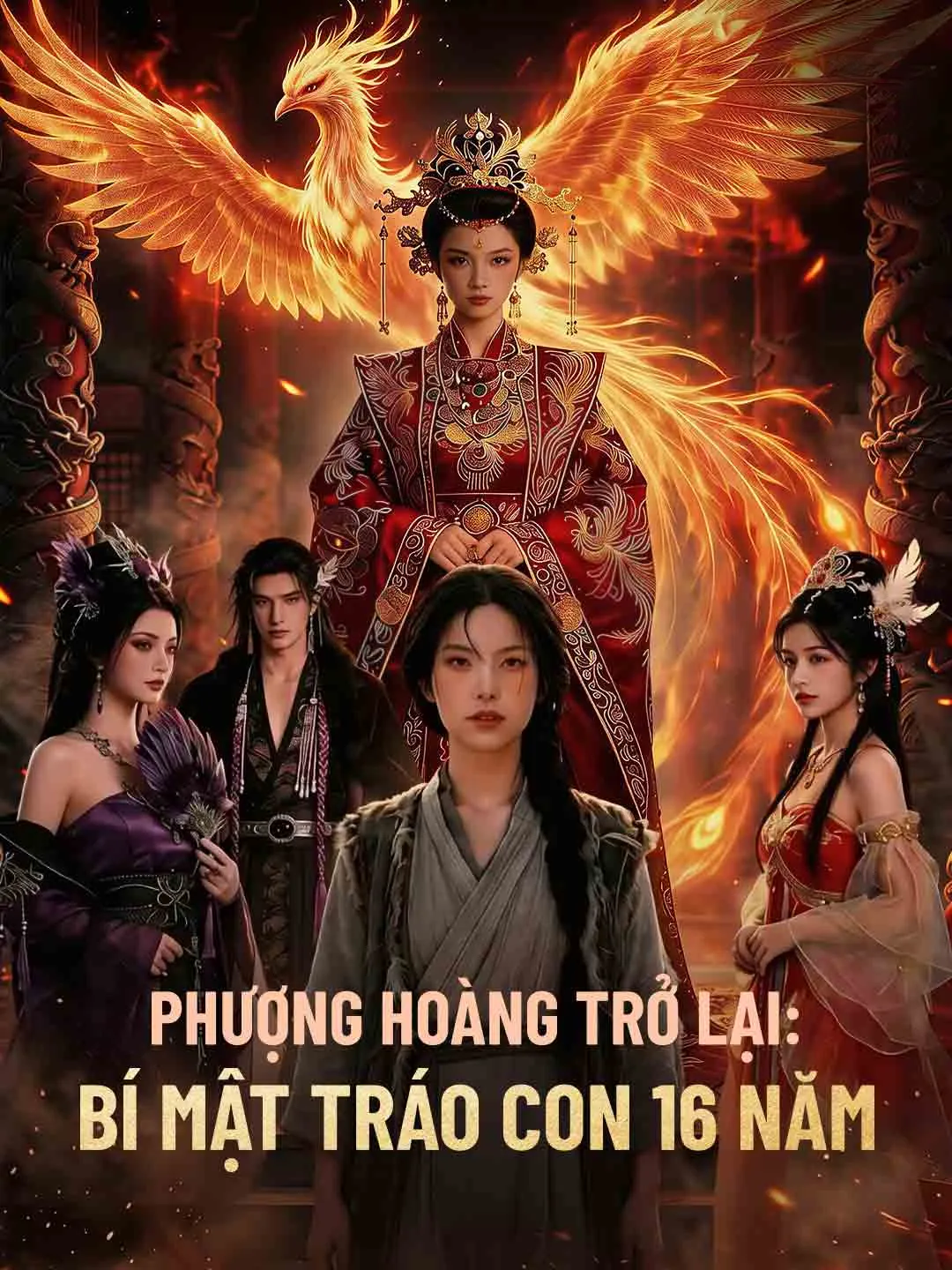 Watch Phoenix King's Return: The 16-Year Baby Swap Secret All Episodes Free Phoenix King's Return: The 16-Year Baby Swap Secret (62 Episodes) - Official Drama Poster