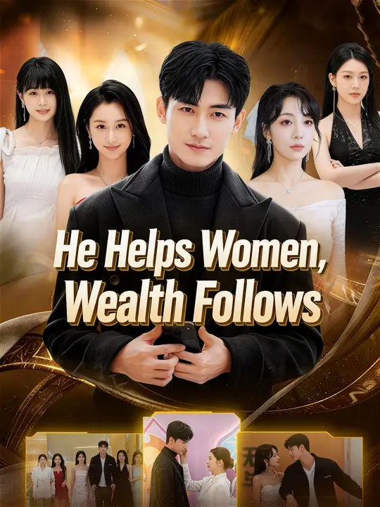 Watch He Helps Women, Wealth Follows All Episodes Free He Helps Women, Wealth Follows (70 Episodes) - Official Drama Poster