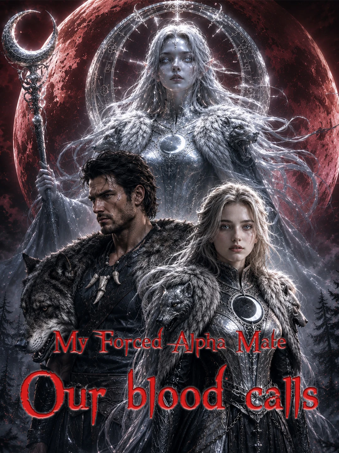 Watch My Forced Alpha Mate: Our Blood Calls All Episodes Free My Forced Alpha Mate: Our Blood Calls (62 Episodes) - Official Drama Poster