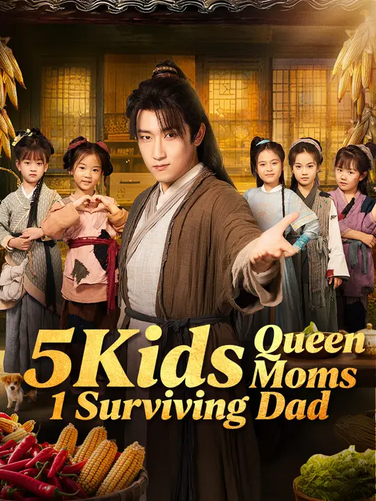 Watch 5 Kids, Queen Moms, 1 Surviving Dad All Episodes Free 5 Kids, Queen Moms, 1 Surviving Dad (73 Episodes) - Official Drama Poster