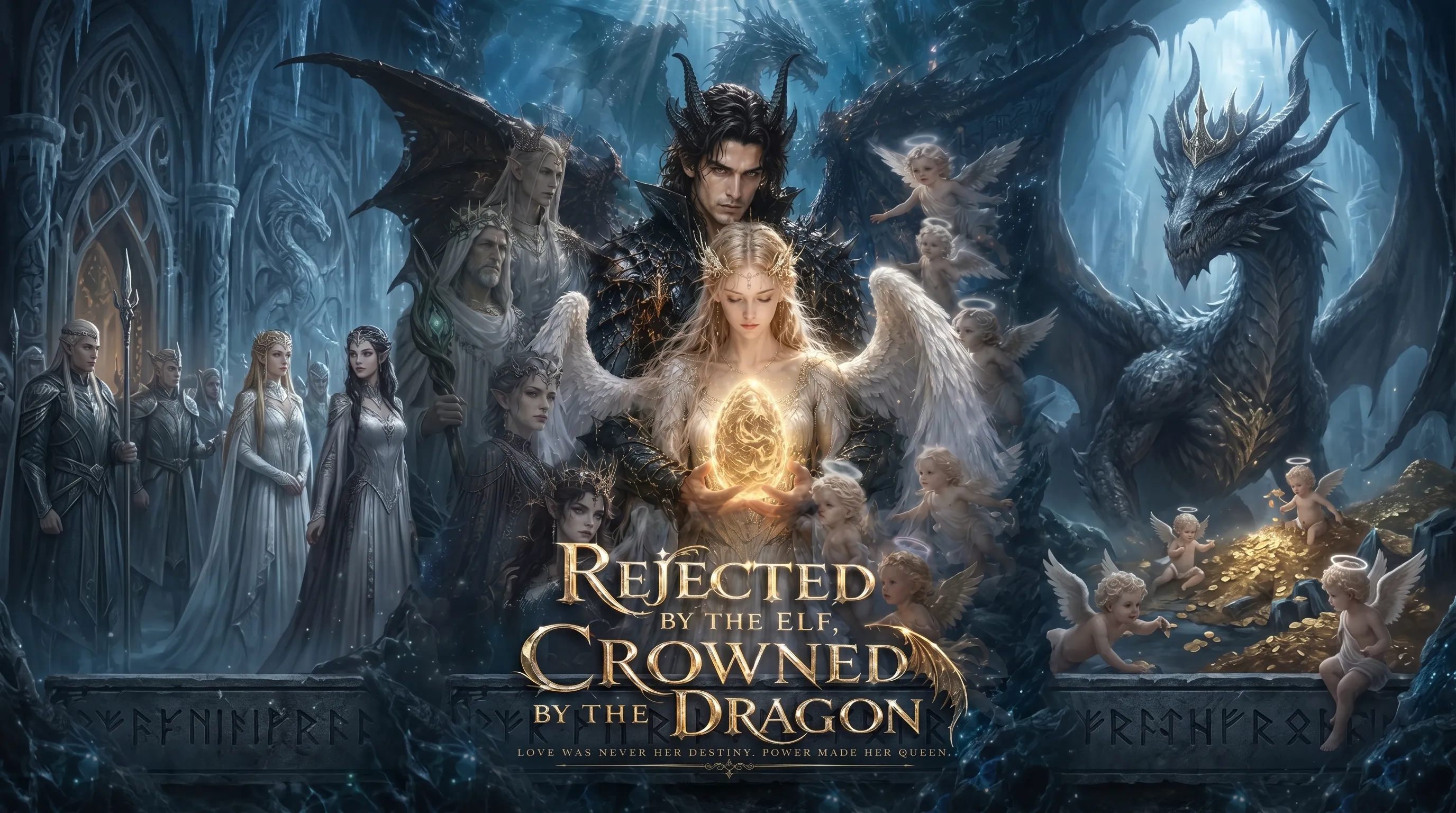 Rejected by the Elf, Crowned by the Dragon